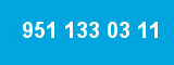951 133 03 11 951 133 03 11